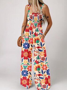 New - Women's‎ Casual Loose Overalls Jumpsuits One Piece Sleeveless
